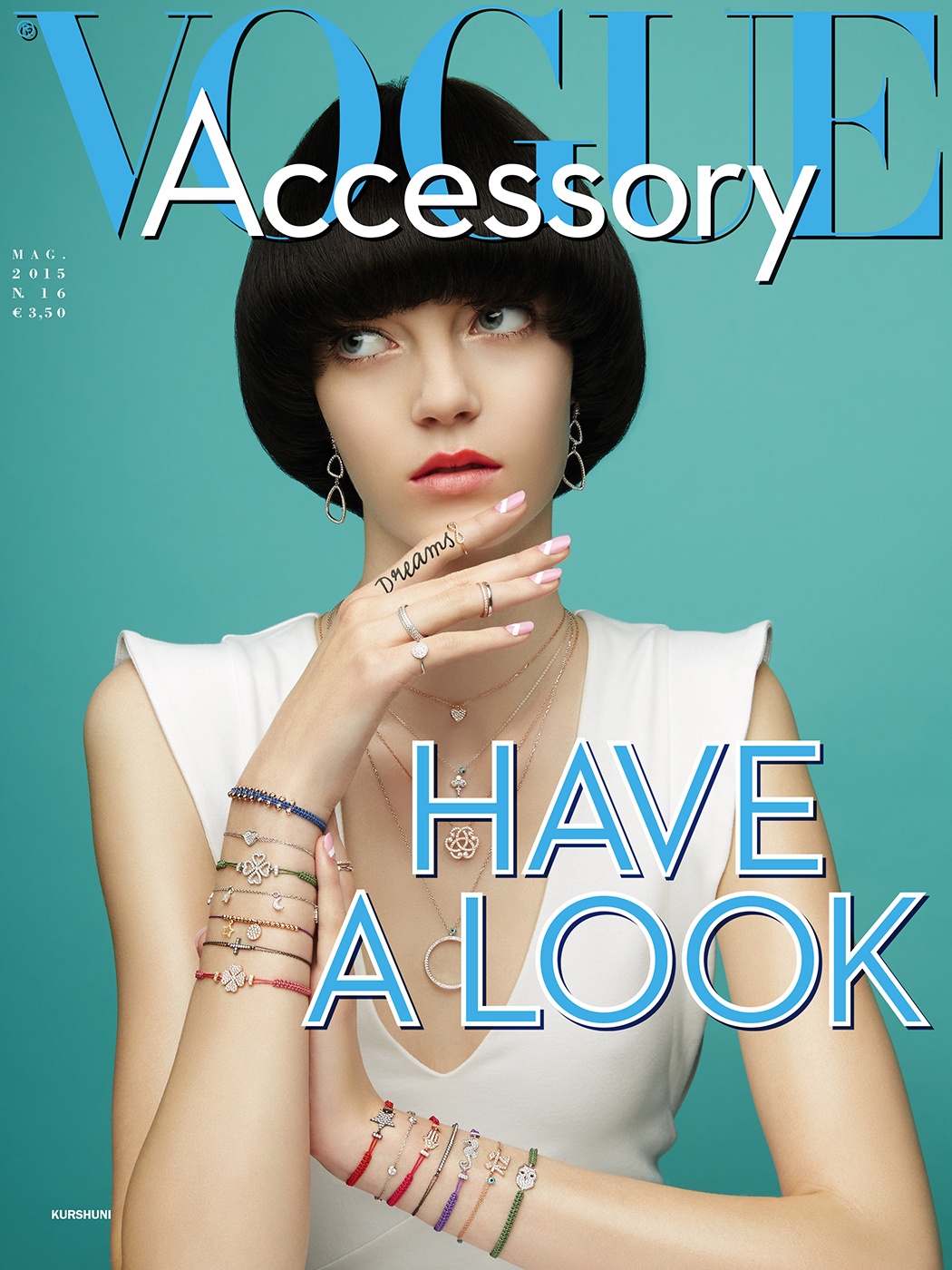 Vogue Accessory Cover Kurshuni editorial conde nast