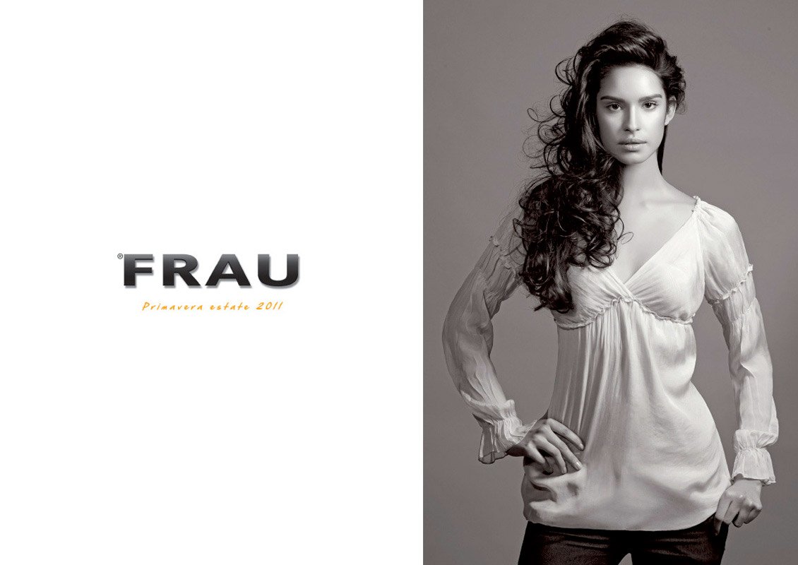 Frau celebrity fashion photography ad campaign